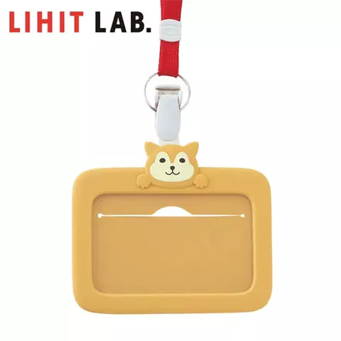 @LIHIT LBA / A-7804  造型證件套 柴犬