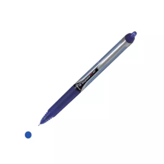 PILOT百樂 V7 按鍵式鋼珠筆 0.7mm 藍