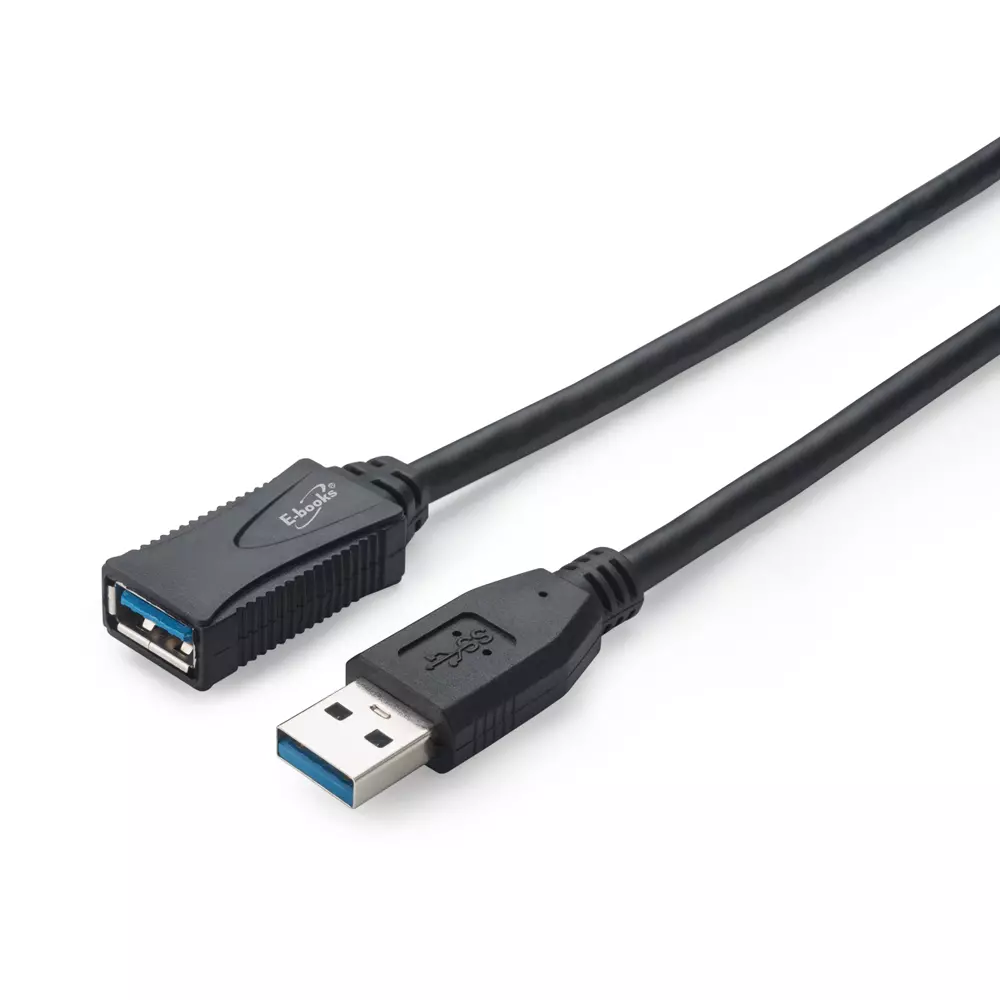 E-books XA31 USB3.2 公對母轉接延長線2M